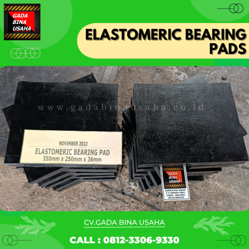 Karet Elastomeric Bearing Pads Berkualitas dan Layak Uji
